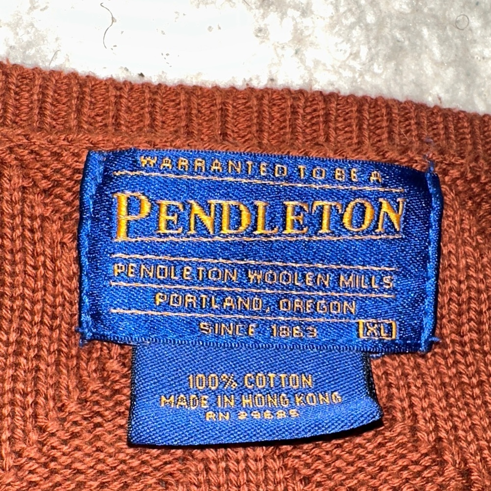 Pendleton Men's Brown Sweater